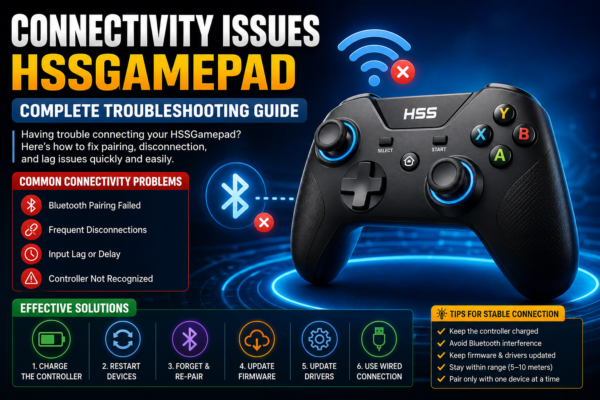 connectivity issues hssgamepad
